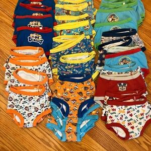 Paw Patrol Kids Training Underwear Set bundle includes 30 pairs various prints